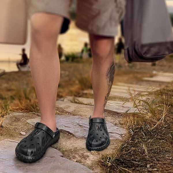 BULLIANT Men Clogs,Comfortable Mules Sandals for Men Women Cushioned Footbed Arch Support-EVA Ligthweight - Image 7
