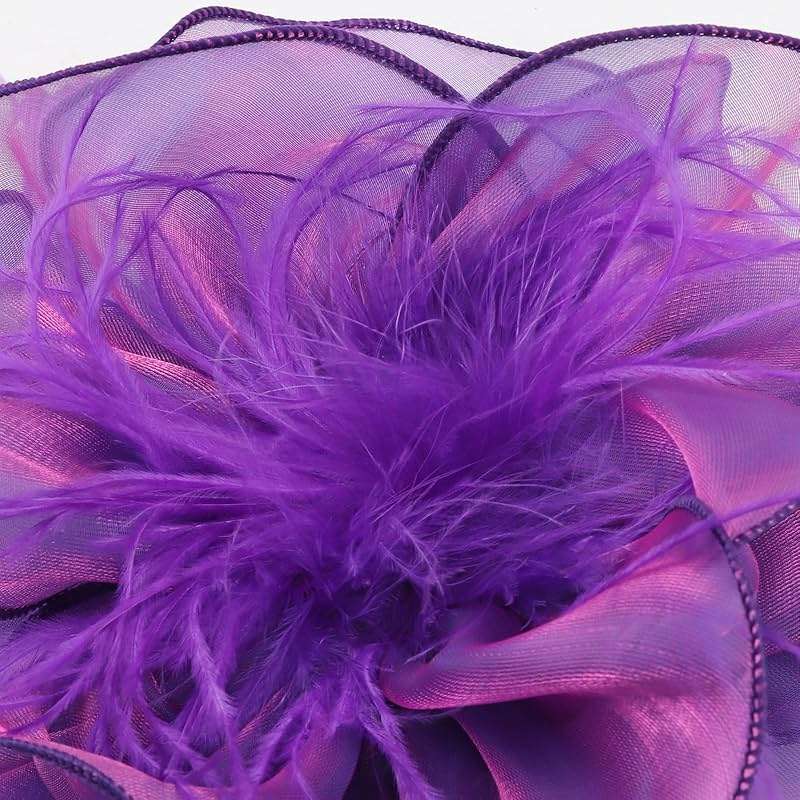 AQOKKA Women Fascinators Hats Flower Fascinators with Headband and Clip Tea Party Headwear for Women and Girls - Image 3