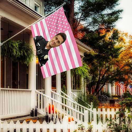Shmbada Eric Winter Tim Bradford 3x5 Foot Decorative Flag Tapestry with 2 Brass Grommets for Outdoor Indoor, Double Stitched, Wall Hanging Room Decor, College Dorm Porch Outside Decorations - Image 7