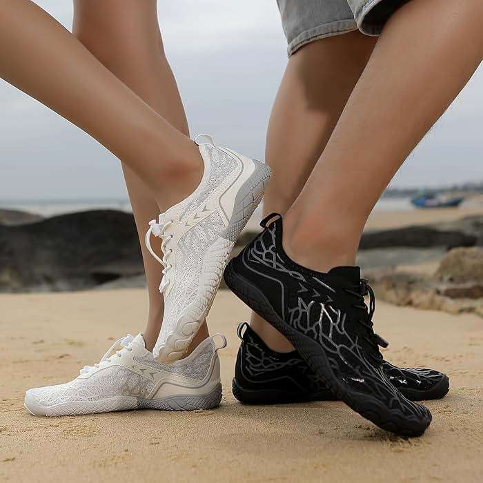 Hike Barefoot Footwear Women Men Pro Barefoot Shoes with Wide Toe Box Healthy & Non-Slip Hiking Shoes Unisex Women Water Shoe Men Outdoor Athletic Lightweight Breathable Comfy Athletic Footwear - Image 4