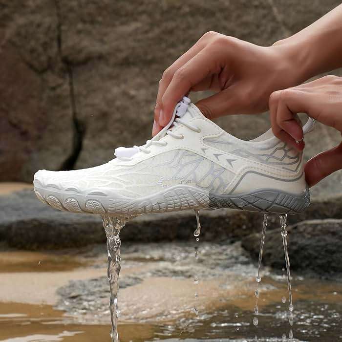 Hike Barefoot Footwear Women Men Pro Barefoot Shoes with Wide Toe Box Healthy & Non-Slip Hiking Shoes Unisex Women Water Shoe Men Outdoor Athletic Lightweight Breathable Comfy Athletic Footwear - Image 5