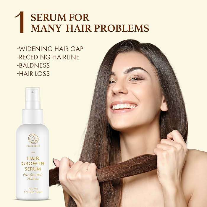 Hair Growth Serum: Rosemary Batana Castor Oil Rice Water Biotin Hair Oils for Hair Growth - Hair Growth Thickening Product - Hair Loss Treatments for Women Men(50 ML) - Image 2