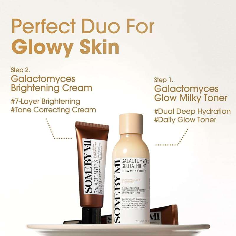 SOME BY MI Galactomyces Glutathione Glow Milky Toner - 6.76Oz, 200ml - Hydrating Korean Milky and Rice Toner with Glutathione & Vitamin C for Smooth, Radiant Skin - Korean Skin Care - Image 7