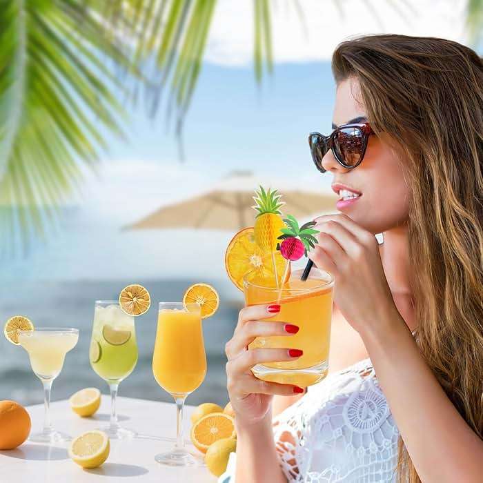 3-Pack Dehydrated ORANGE,LEMON & LIME,9oz total,Premium Craft Cocktail Garnish With10 Pcs Drink Umbrellas Picks And 1 Fruit Clips,for Tea, Beverages, and More Craft Cocktail Home Mixologist,Bartender Garnishes Dried Fruit - Image 4