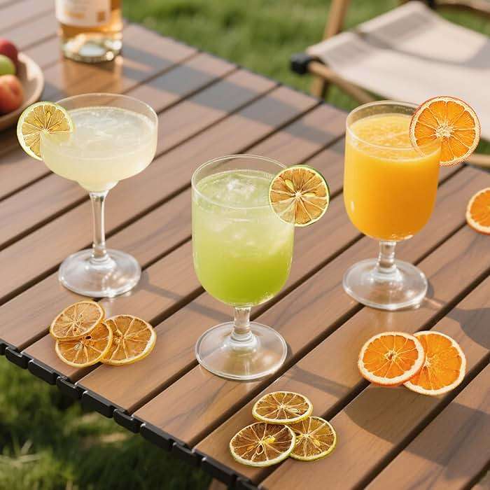 3-Pack Dehydrated ORANGE,LEMON & LIME,9oz total,Premium Craft Cocktail Garnish With10 Pcs Drink Umbrellas Picks And 1 Fruit Clips,for Tea, Beverages, and More Craft Cocktail Home Mixologist,Bartender Garnishes Dried Fruit - Image 5