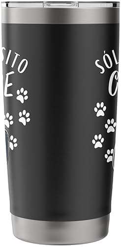 Peruvian Ceviche and Dog Lover Costume Ceviche and Dog Stainless Steel Insulated Tumbler - Image 5