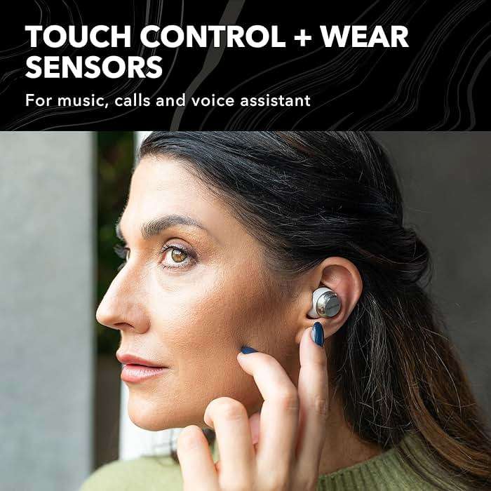 Technics Reference Class Hi-Fi Wireless Ear Buds, Dolby Atmos with Head Tracking, Adaptive Noise Cancelling, 3 Device Multipoint, 10-Hr Battery, Wireless Charging, Improved Fit, EAH-AZ100-S(Silver) - Image 9