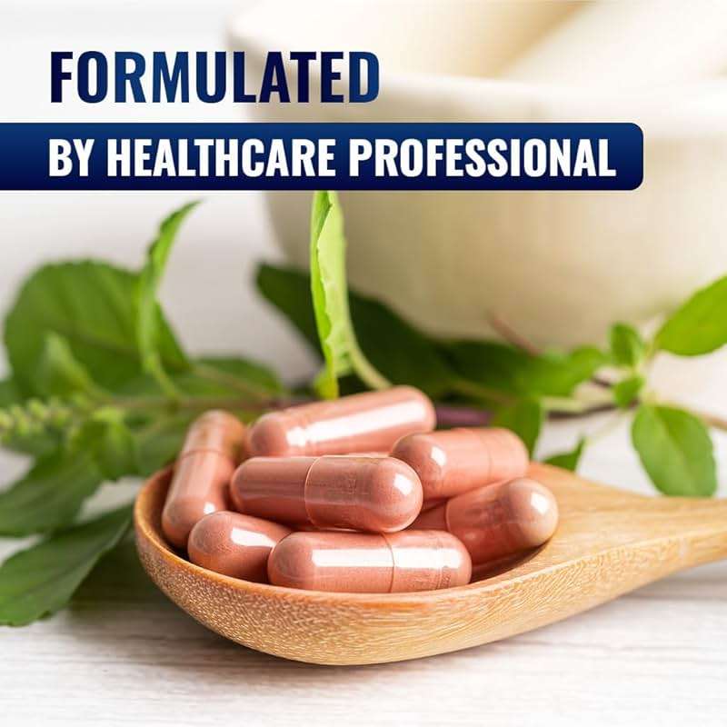 Vitamatic Red Yeast Rice 1200 mg Per Serving - 240 Veg Capsules - Made in the USA - Non-GMO & Gluten Free - Image 4