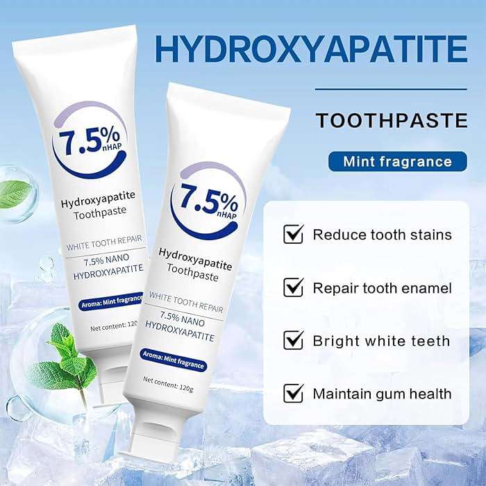 Raipult Hydroxyapatite Toothpaste, Pasta De Dientes Con Hidroxiapatita, 7.5% Hydroxyapatite, Enamel Protection, Tooth Strengthening (3) - Image 3