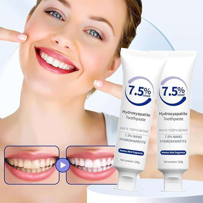Raipult Hydroxyapatite Toothpaste, Pasta De Dientes Con Hidroxiapatita, 7.5% Hydroxyapatite, Enamel Protection, Tooth Strengthening (3) - Image 4