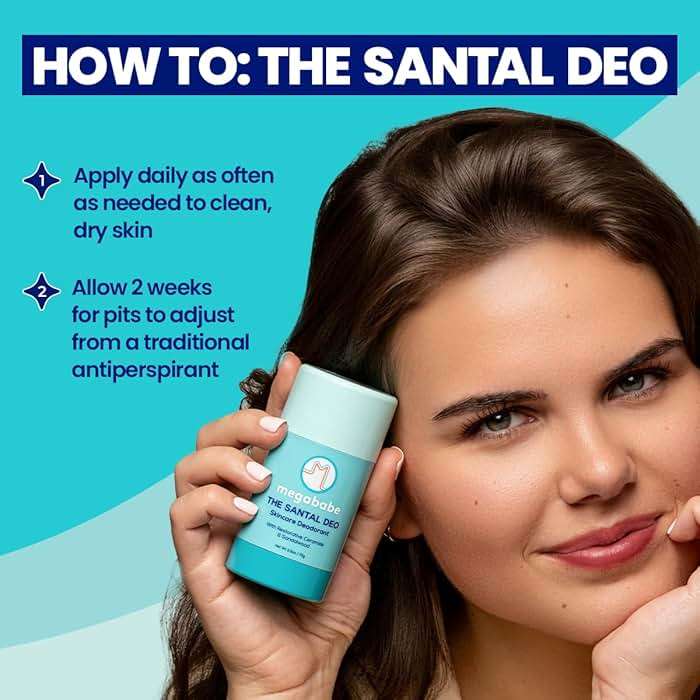 Megababe Skincare Deodorant - The Santal Deo with 72 hour Odor Protection | Summer and Hot Weather Essential | Restorative Ceramide & Sandalwood | Aluminum-Free, All Natural | 2.6 oz - Image 6