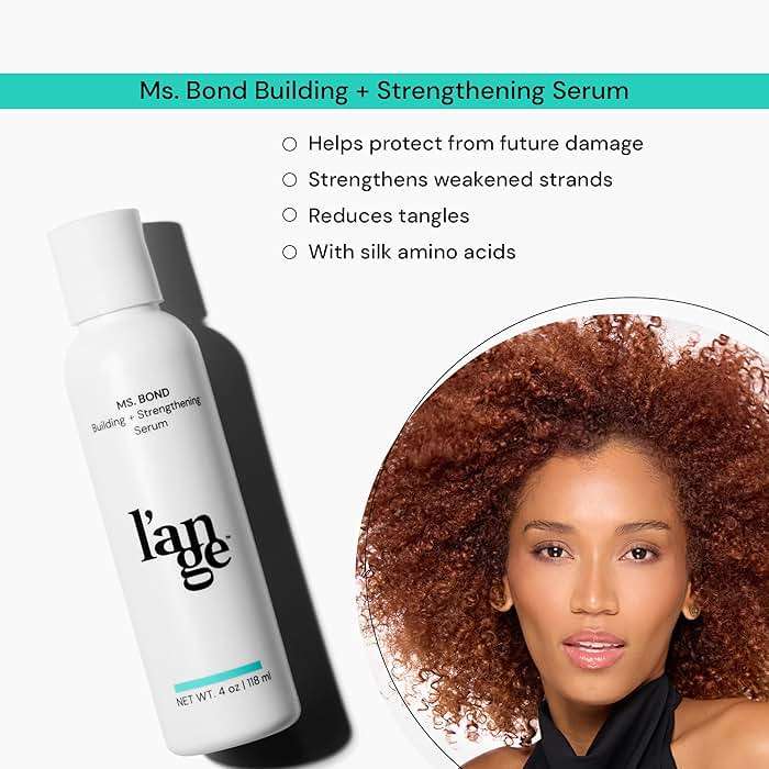L'ANGE HAIR Ms. Bond Building + Strengthening Hair Serum | Restores Bonds | Intensive Treatment for Breakage Recovery | Mask for Smooth Finish | Moisturizing Formula | 4 fl oz Bottle - Image 2