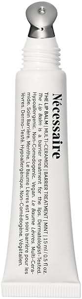 Nécessaire The Lip Balm | Hydrating Hyaluronic Acid Lip Balm for Women and Men, Mint Oil with Niacinamide + Essential Ceramides. Non-Comedogenic Lip Balm for Dry Lips – 15 ml / 0.5 fl oz - Image 1
