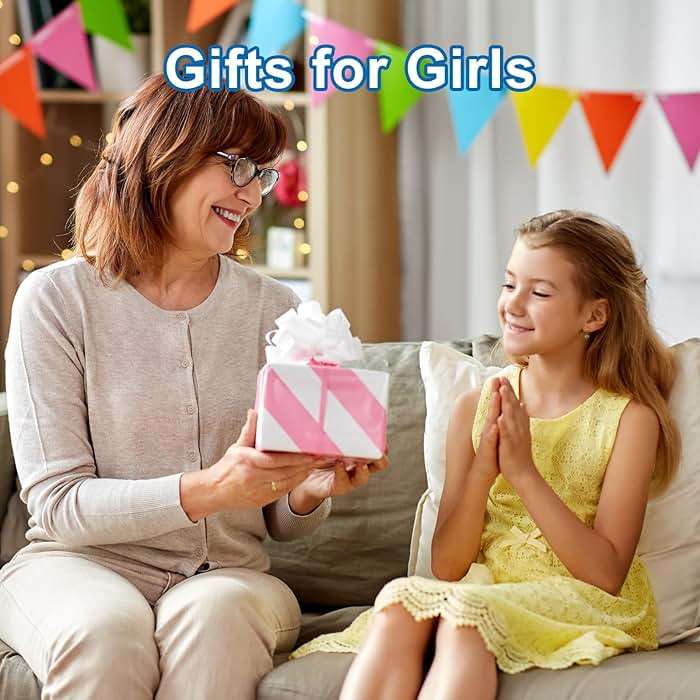 OYLOLA Birthday Gifts for 8 9 10 11 12 13 14 Year Old Girl Kids Wallet Initial Girls Wallets Teen Girls Gift Preppy Teen Girl Stuff Things Blue A - Image 3