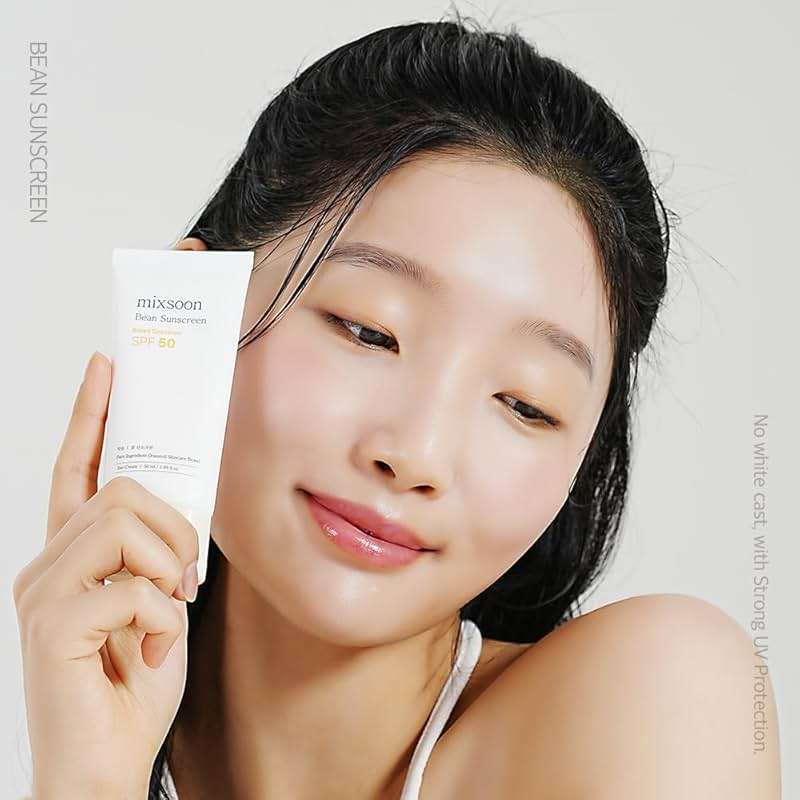 mixsoon Bean Sunscreen-Lightweight Airy Texture SPF 50 No Pilling Korean Sunscreen for Face, No White Cast, Non-Sticky Stocking Stuffers 50ml / 1.69 fl.oz. Korean Glass Skin Care (Bean, 1.69) - Image 2
