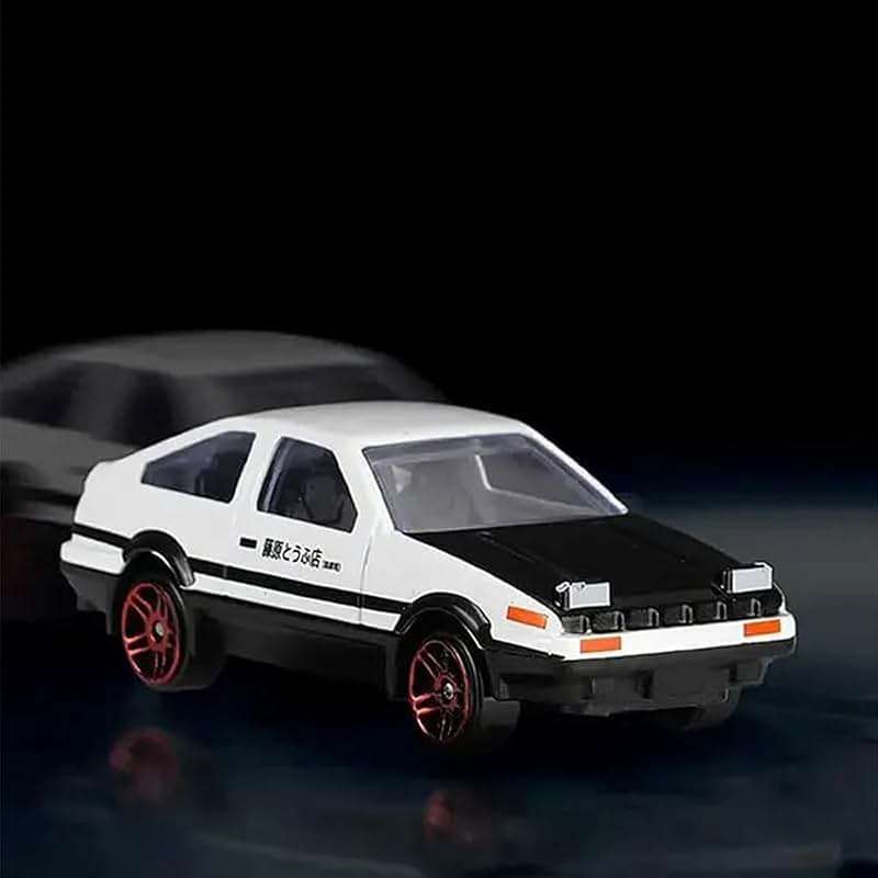 Car Dashboard Decorations – Drift & Turn Mini Car Model Ornament – Dynamic Interactive Automobile Decor for Enthusiasts Vehicle Interior Dashboard Drifting Decorations Accessories Gifts (White-AE86) - Image 7