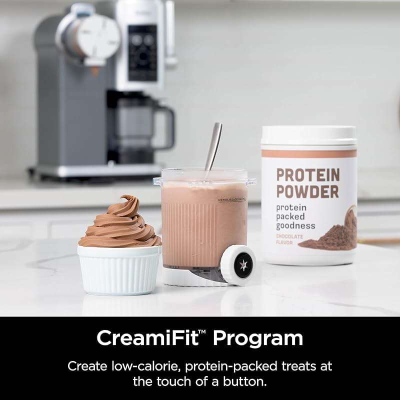 Ninja Creami Scoop & Swirl 13-in-1 Ice Cream and Soft Serve Maker, NC701 | Ninja Creami Scoop and Swirl turns almost anything into ice cream and soft serve at a button touch, scooped or swirled. - Image 2