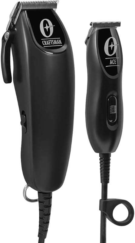 Oster Professional Combo Hair Cutting Kit Including Craftsman Adjustable Mag Clipper & Ace Mini Trimmer T Blade Clipper Finisher - Image 2