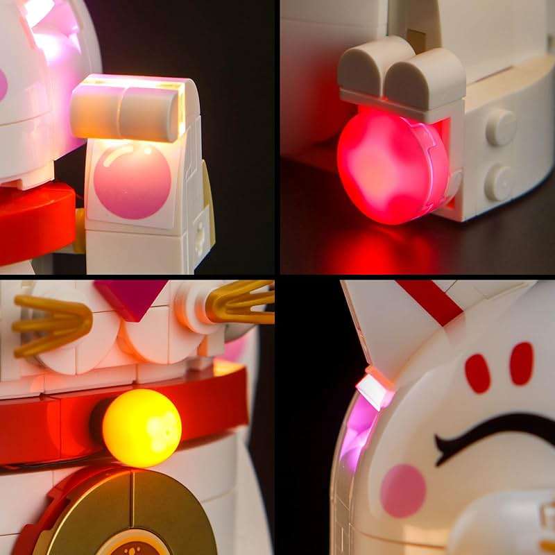 BrickBling LED Light Only, Compatible with Lego Lucky Cat 40813 Building Kit, Light Kit Only, Not Come with Model - Image 4