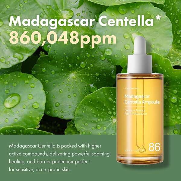 TOSOWOONG Madagascar Centella 86% Ampoule with 860,048ppm Centella Asiatica, Soothing, Calming, Facial Serum for face, for All Skin Types, Korean Skin Care, 100ml, 3.38 fl.oz. - Image 4