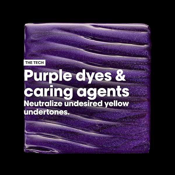 L'Oréal Professionnel Paris Vitamino Color Spectrum Purple Shampoo - Neutralizes Yellow Tones, Enhances Shine & Vibrancy, Maintains Day 1 Hair Color, Hydrates & Strengthens Blonde Hair - Image 4
