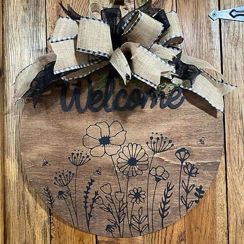 Flower Stencils for Painting Wildflower Stencils Reusable Floral Stencil for Crafts Wall Canvas Fabrics Furniture Card - Image 3