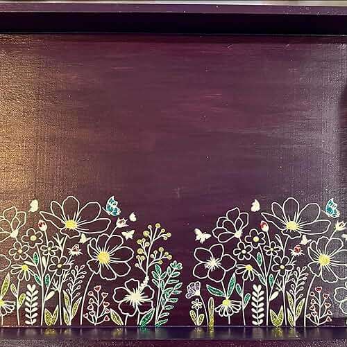 Flower Stencils for Painting Wildflower Stencils Reusable Floral Stencil for Crafts Wall Canvas Fabrics Furniture Card - Image 8