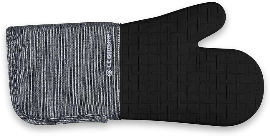 Le Creuset Textile Oven Mitt,15", Noir - Image 1