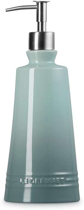 Le Creuset Stoneware Signature Soap Dispenser, 20 oz., Sea Salt - Image 3