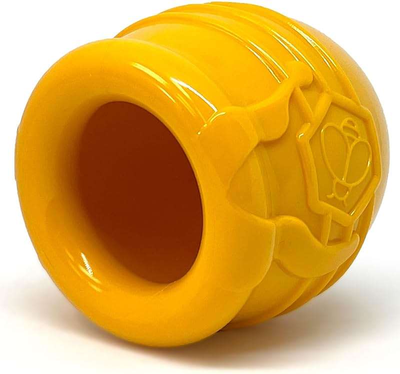 SodaPup Honey Pot – Durable Dog Treat Dispenser & Enrichment Toy Made in USA from Non-Toxic, Pet Safe, Food Safe Natural Rubber Material for Mental Stimulation, Problem Chewing, Calming Nerves, & More - Image 2
