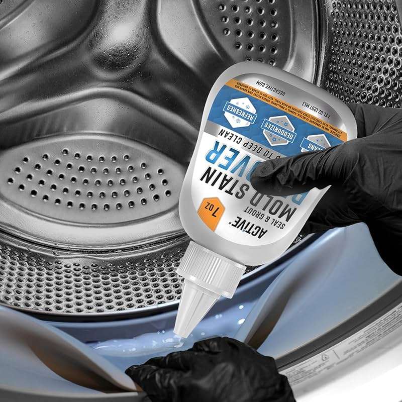 ACTIVE Automatic Toilet Bowl Cleaner and Mold Stain Remover - Includes 12ct Toilet Bowl Cleaning Tablets and 7oz Mold Stain Removing Gel - Image 9