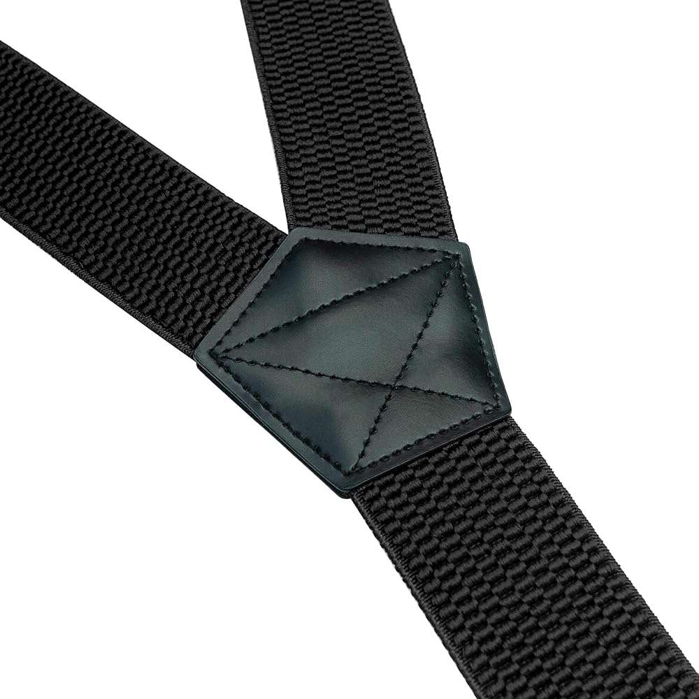 RBOCOTT Mens Hidden Suspender Under Clothes with 4 Snap Loop(3.8cm wide) - Image 3