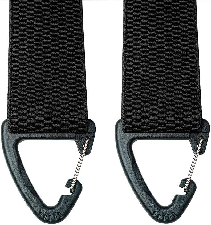 RBOCOTT Mens Hidden Suspender Under Clothes with 4 Snap Loop(3.8cm wide) - Image 4