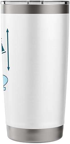 It's grim up north! Funny map for northerners Stainless Steel Insulated Tumbler - Image 3