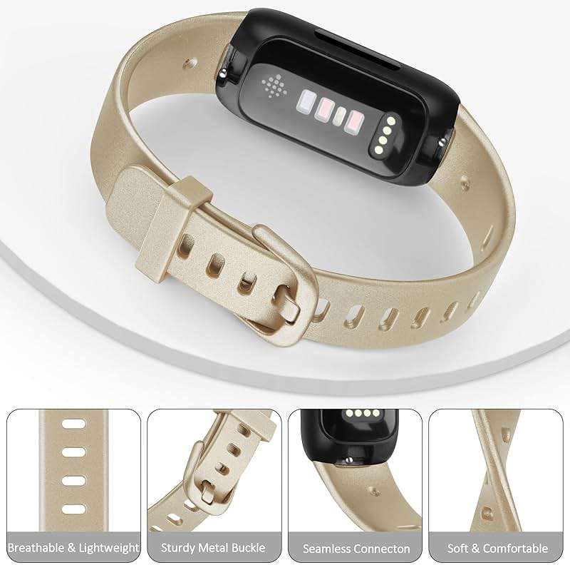 AK Band Compatible with Fitbit Inspire 3 Bands for Women Men, Adjustable Replacement Sport Wristbands Straps for Fitbit Inspire 3 Fitness Tracker - Image 5