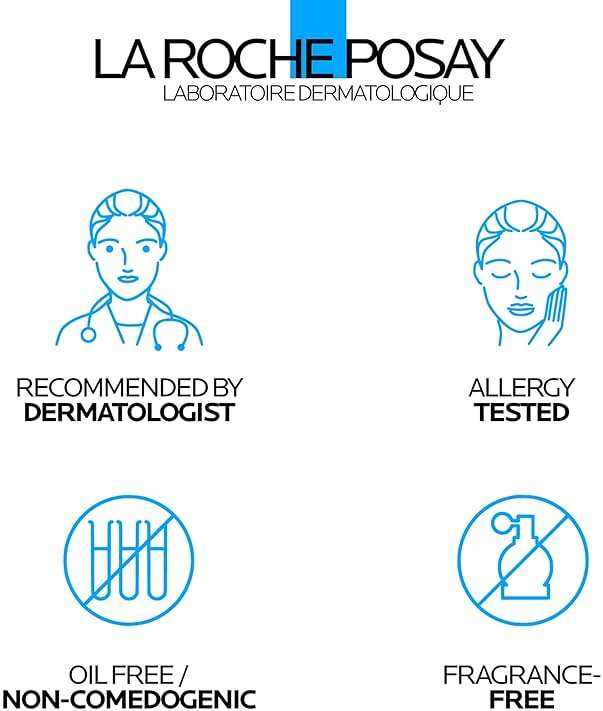 La Roche-Posay Toleriane Double Repair Matte Face Moisturizer, Daily Moisturizer For Oily Skin With Ceramide And Niacinamide For All Skin Tones, Oil Free, Non-Comedogenic, Available with SPF 30 - Image 7