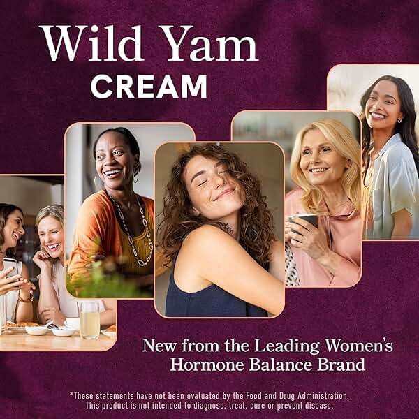 Wild Yam Cream for Hormone Balance | 3450mg Wild Yam for Herbal Menopause & PMS Support | Enriched with Vitex, Black Cohosh, Lavender & More | Estrogen & Progesterone Free Balancing Cream | 4 Oz. - Image 7