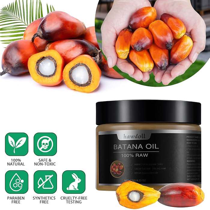 hawdoll Batana oil Hair Treatment Oil for Deep Nourishment and Care - Image 3