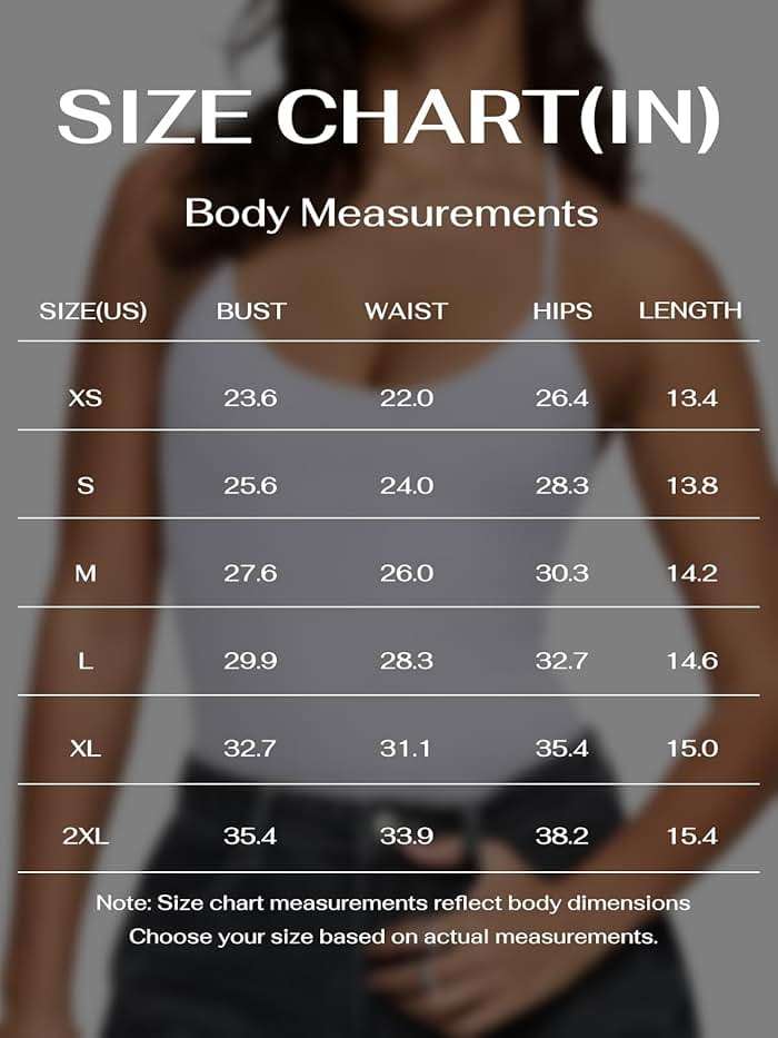 REORIA Women's Sexy Scoop Neck Backless Bodysuits Open T-Back Cami Sleeveless Bodysuit Tank Top Trendy - Image 6