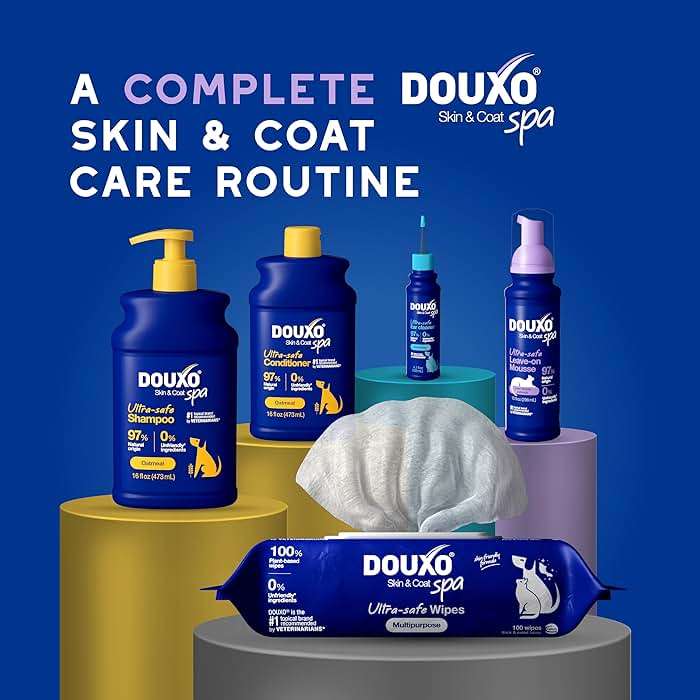 DOUXO SPA Waterless Cat Shampoo, 10 fl oz, Leave-On Mousse. Leaves the Coat Clean, Refreshed, Soft, Radiant and Smelling Great, Ultra-Safe Formula - Image 8