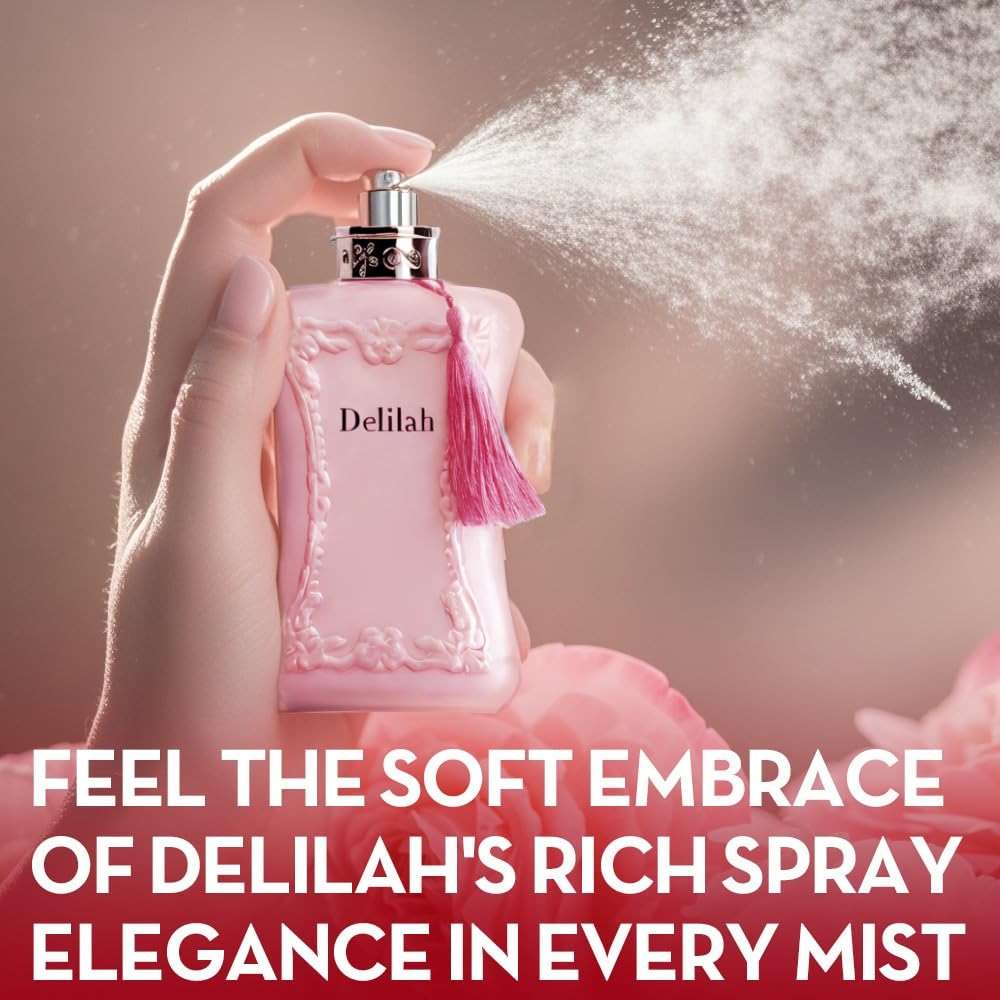 AFLUXE Women's Delilah&Valentine Milano Perfume Set Romantic Floral Scent Eau De Parfum Spray for Women 3.4 Fl Oz Each Bottle Daily Used Fragrance - Image 5
