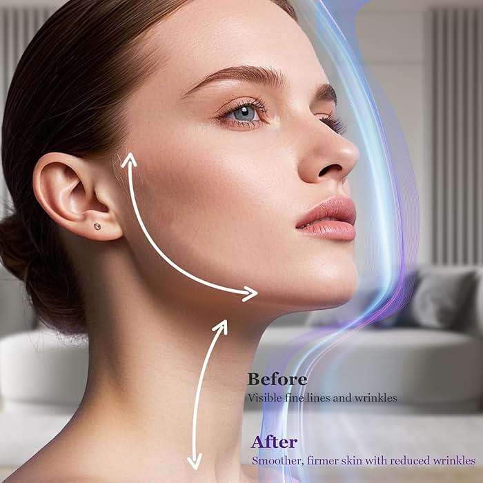 Retinol Serum Cream for Face, Anti Aging Face Moisturizer for Face Tightening and Firming, Day & Night Moisturizing with Collagen, Hyaluronic Acid for Sagging Skin, Wrinkle, 1.7 Fl OZ - Image 6