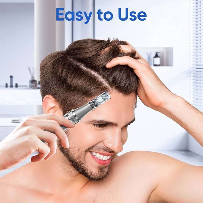 Microneedling Stamp Pen, Derma Stamp Pen, 0.25mm DermaStamp System, Derma Roller Alternative, Microneedle Micro Needle Skin Care Tool for Men Women Home Use - Image 6