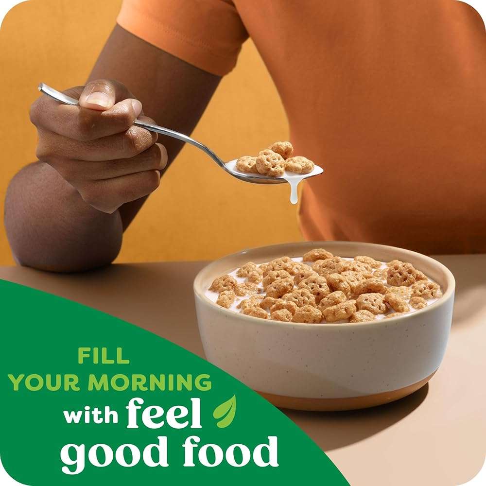 Kashi Breakfast Cereal, Whole Grain, Vegan, Maple Waffle Bites, 12.7oz Box (1 Box) - Image 5