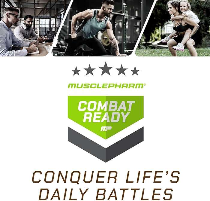 MusclePharm Combat Ready High Protein Shakes Ready to Drink, 40g Protein, 8g BCAAs, 8.7g Glutamine, 5g Fiber, No Added Sugar, Gluten Free, Liquid, Chocolate Fudge, 17 Fl Oz Bottle (Pack of 12) - Image 8