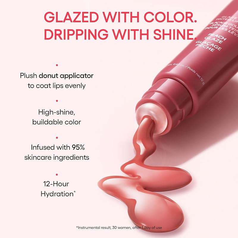LANEIGE Glaze Craze Tinted Lip Serum: Hydrating Lip Serum for Glossy, Nourished Lips with Plumping Polypeptides - Image 3