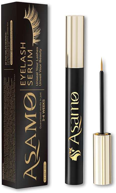 Eyelash Growth Serum – 15 Plant Extracts for Longer Lashes, Natural Beauty Enhancement,eye lash serum growth - Image 1