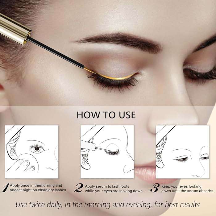 Eyelash Growth Serum – 15 Plant Extracts for Longer Lashes, Natural Beauty Enhancement,eye lash serum growth - Image 7