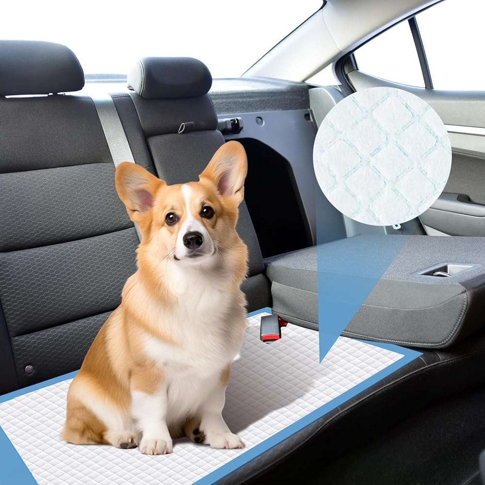 GoofyPet 38 Packs 30"x36" Disposable Puppy Pads, Dog Training Pads, Super Absorbency Disposable Underpads with Leak-Proof and Odor Control, Disposable Training Pads for Puppies, Dogs, Cats, Rabbits - Image 6