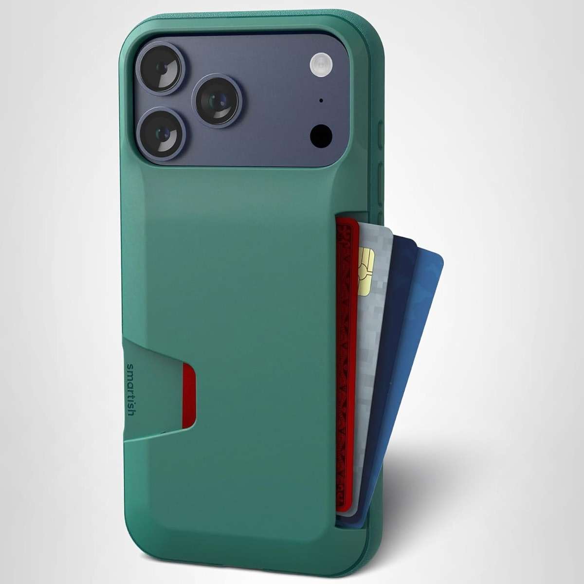 Smartish® iPhone 17e/16e Wallet Case - Wallet Slayer Vol. 1 [Slim + Protective] Credit Card Holder - Drop Tested Hidden Credit Card Slot Cover for Apple iPhone 17e/16e - So Jaded - Image 12